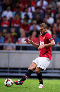 Manchester Uniteds Nemanja Vidic