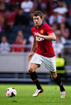 Manchester Uniteds Michael Carrick