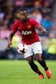 Manchester Uniteds Patrice Evra