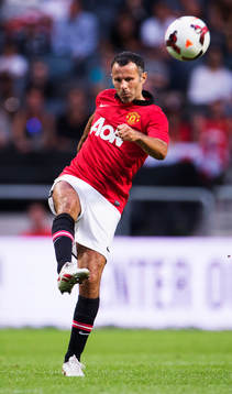 Manchester Uniteds Ryan Giggs