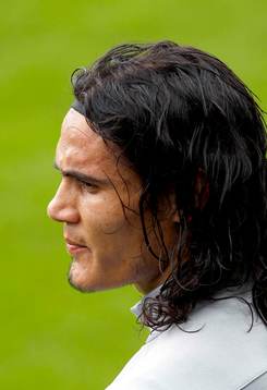 EDINSON CAVANI  - 07.08.2013 - Entrainement du Paris Saint