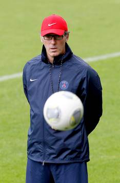 LAURENT BLANC   - 07.08.2013 - Entrainement du Paris Saint
