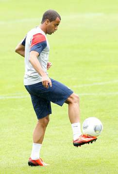 LUCAS MOURA  - 07.08.2013 - Entrainement du Paris Saint
