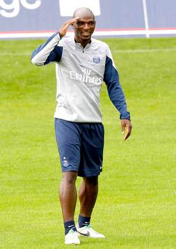 ZOUMANA CAMARA   - 07.08.2013 - Entrainement du Paris Saint