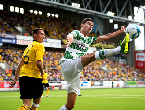 Mikael Lustig, Celtic, och Jon Jönsson, Elfsborg