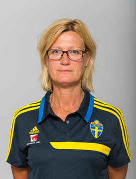Kicki Nyberg, sjukgymnast för F15/98-landslaget