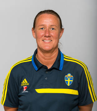 Annelie Norén, spelarutbildare i F15/98-landslaget