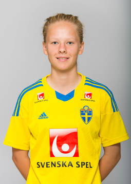 Lovisa Lennartsson, spelare i F15/98-landslaget