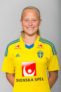 Ebba Wieder, spelare i F15/98-landslaget