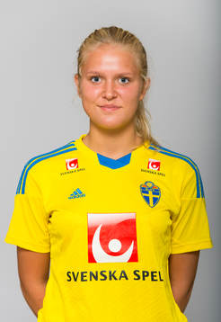 Linnéa Aronsson, spelare i F15/98-landslaget
