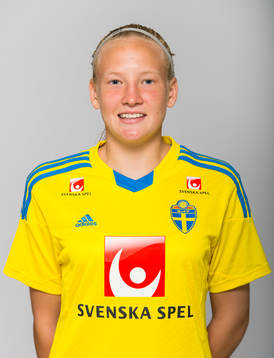 Cassandra Korhonen, spelare i F15/98-landslaget