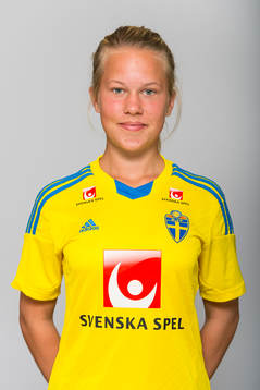 Agnes Aronsson, spelare i F15/98-landslaget