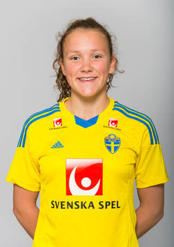 Moa Lundgren, spelare i F15/98-landslaget