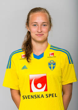 Moa Helgesson, spelare i F15/98-landslaget