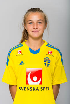 Mathilda Lindström, spelare i F15/98-landslaget