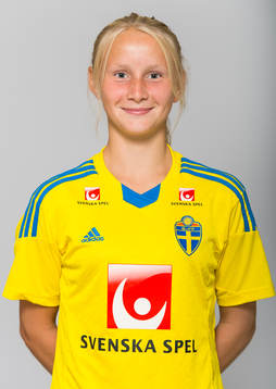 Lina Malmborg, spelare i F15/98-landslaget