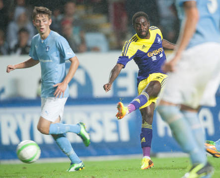 Nathan Dyer, Swansea och Petar Petrovic, malmö FF