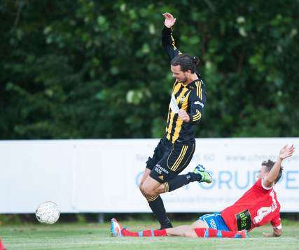 Filip Thurn, IFK Hässleholm, glidtacklas