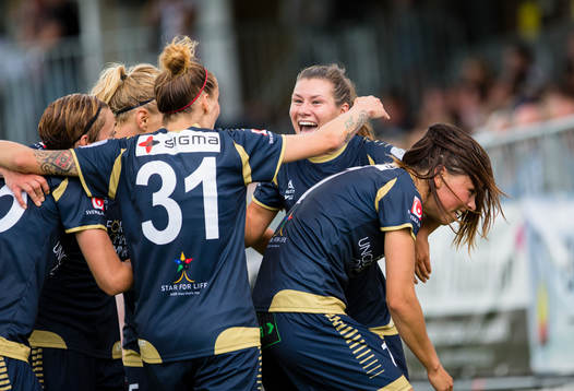 LdB Malmös Ramona Bachmann ser glad ut