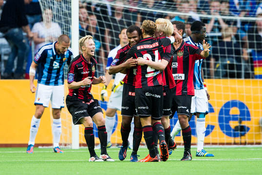 Brommapojkarnas Serge-Junior Martinsson Ngouali gör 2-0
