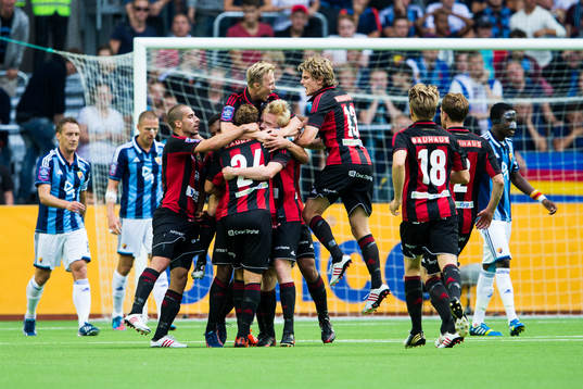 Brommapojkarnas Serge-Junior Martinsson Ngouali gör 2-0
