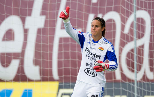 Tyresös målvakt Carola Söberg