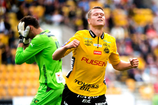 Elfsborgs Viktor Claesson jublar