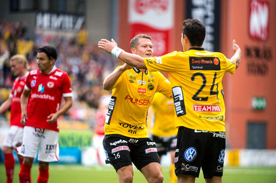 Elfsborgs Viktor Claesson jublar