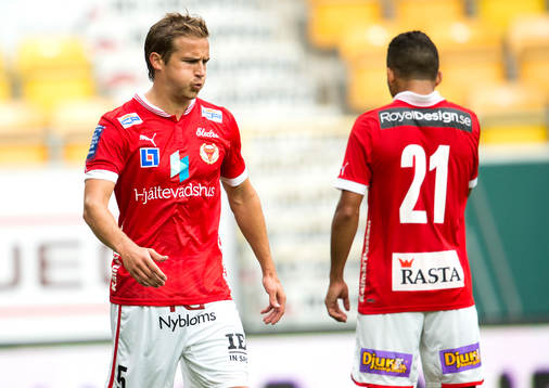 Kalmars Björnar Holmvik och Ismael Silva Lima i