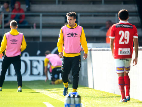Elfsborgs Mikkel Beckmann värmer upp men får aldrig spela