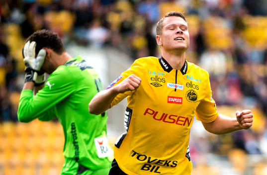 Elfsborgs Viktor Claesson jublar