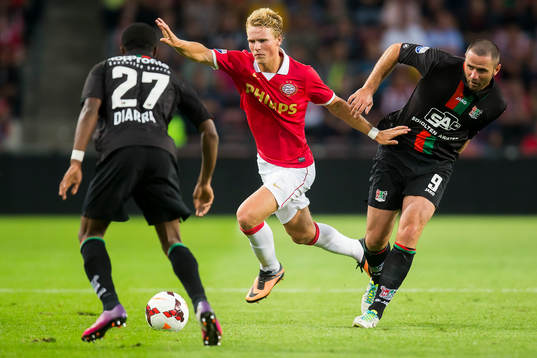 EINDHOVEN, PSV - NEC, voetbal Eredivisie, seizoen