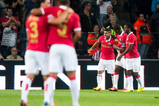 EINDHOVEN, PSV - NEC, voetbal Eredivisie, seizoen