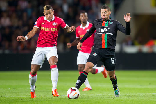 EINDHOVEN, PSV - NEC, voetbal Eredivisie, seizoen
