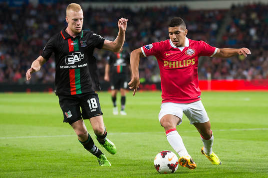 EINDHOVEN, PSV - NEC, voetbal Eredivisie, seizoen
