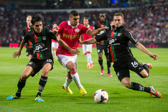 EINDHOVEN, PSV - NEC, voetbal Eredivisie, seizoen