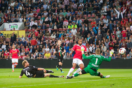EINDHOVEN, PSV - NEC, voetbal Eredivisie, seizoen