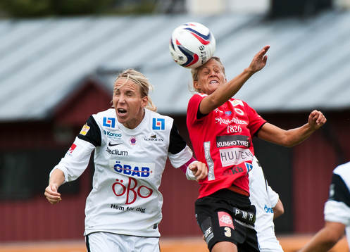 Örebros Elin Magnusson och Kristianstads Therese Björck