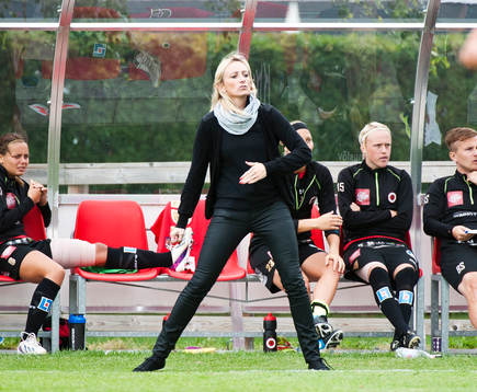 Kristianstads tränare Elisabet Gunnarsdottir