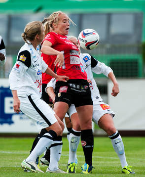 Kristianstads Margrét Lára Vidarsdóttir