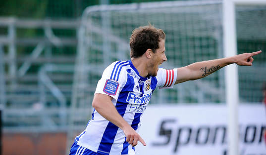 0-1 målet med Göteborgs nr 7 Tobias Hysén