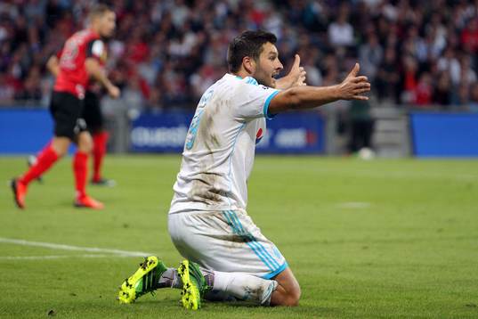 Andre Pierre GIGNAC - 11.08.2013 - Guingamp / Marseille -