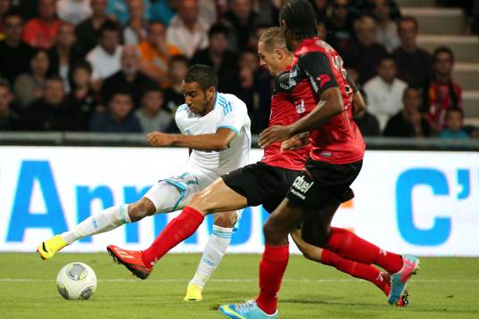 Dimitri PAYET / Reynald LEMAITRE - 11.08.2013 - Guingamp /