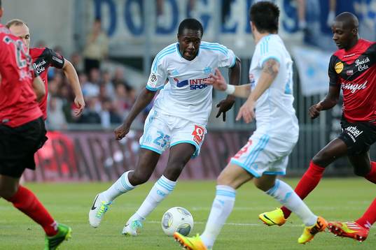 Gianelli IMBULA - 11.08.2013 - Guingamp / Marseille - 1er