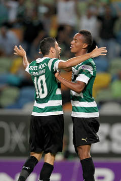 Andre Carrillo /  Gerson Magrao- 11.08.2013 -  Sporting /