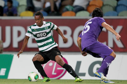 Andre Carrillo - 11.08.2013 -  Sporting / Fiorentina -