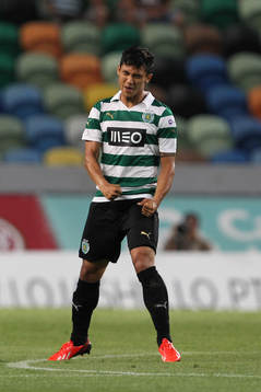Fredy Montero - 11.08.2013 -  Sporting / Fiorentina - Match