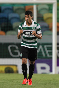 Fredy Montero - 11.08.2013 -  Sporting / Fiorentina - Match