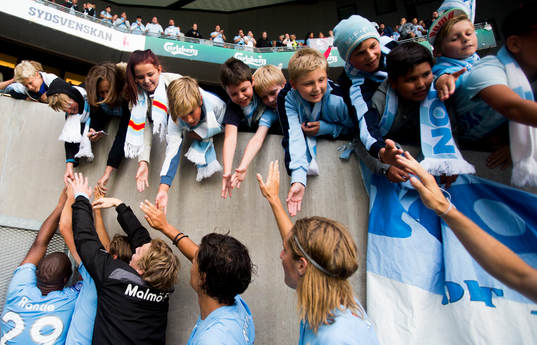 Malmö FF tackar fansen