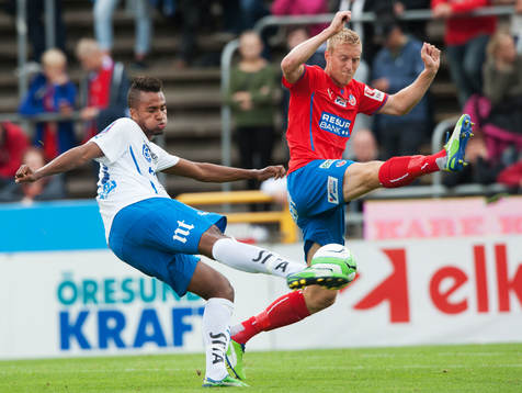 Isaac Thelin, Norrköping skjuter och Peter Larsson,
